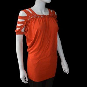 Vintage Jean Paul Gaultier Soleil Braided Tunic Mini Dress / Swimsuit